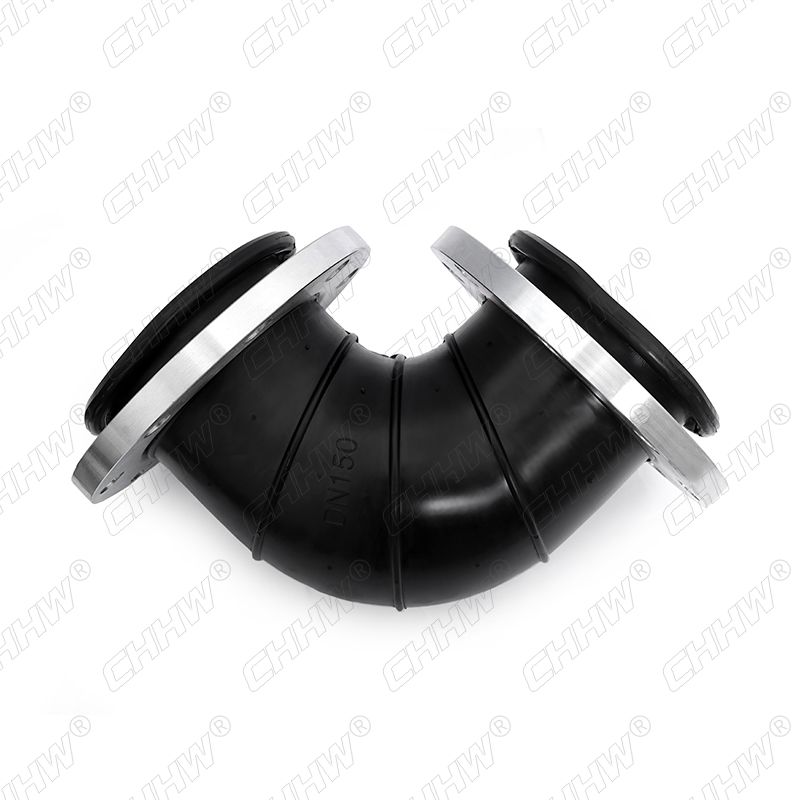 新型气吹橡胶弯头/可曲挠90度橡胶弯头/橡胶软接头